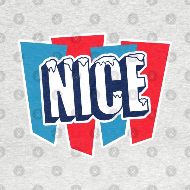 The Nice List - Vintage Retro Icee Logo by elevens.design